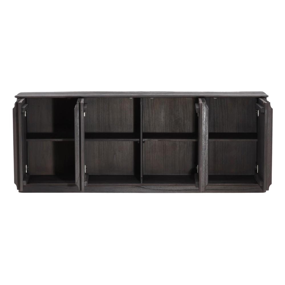 Henry & Mason - Frisk 78.75in Dark Brown Mindi Wood Sideboard - DV7556 veiw 5