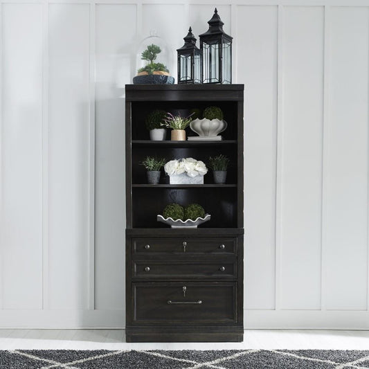 Henry & Mason - Gathering Place 2 Piece Hutch & Cabinet Set in Chalkboard - AFA03942 view 1