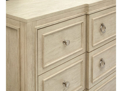 Henry & Mason  -  Grayford Limestone Drawer Dresser With Landscape Mirror  - AFA01264 view 9