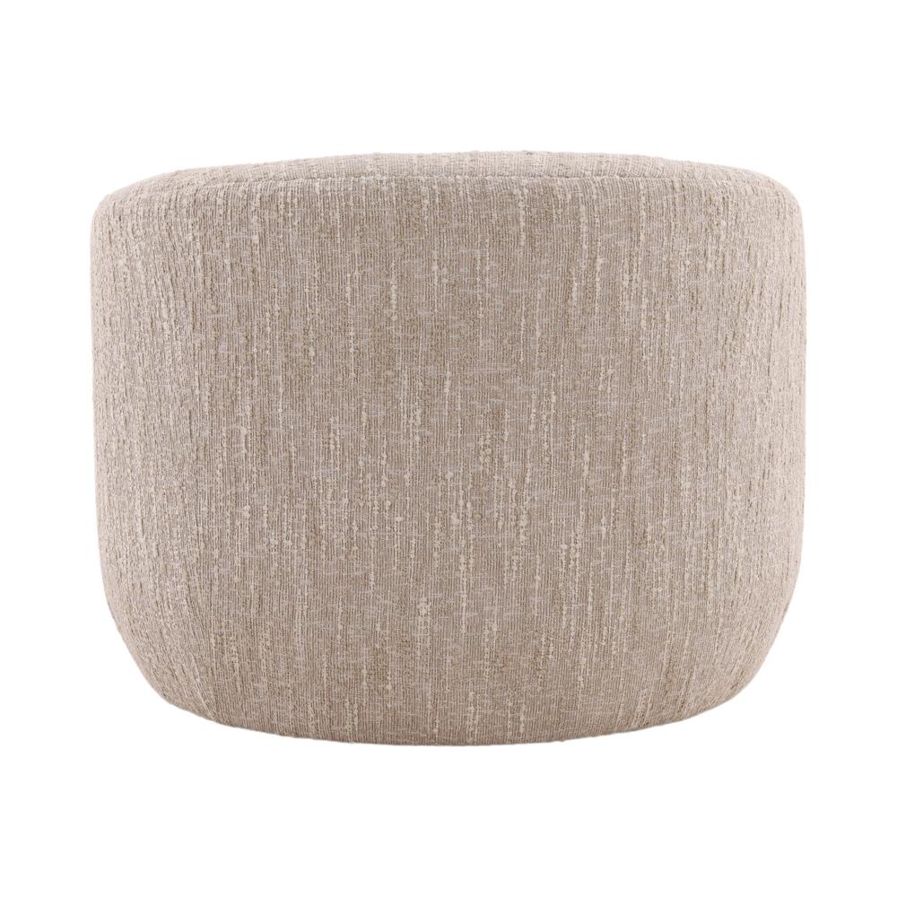 Henry & Mason - Gregor Solid Hardwood Swivel Chair in Beige Textured Boucle Fabric - DV7369 veiw 4