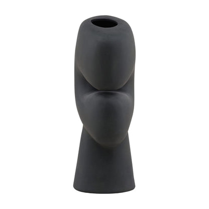Henry & Mason - Harisha 17in Black Terracotta Vase - DV7423 veiw 3