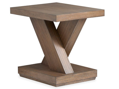 Henry & Mason  -  Harringside Antique Wheat Rectangular End Table  - AFA01050 view 1