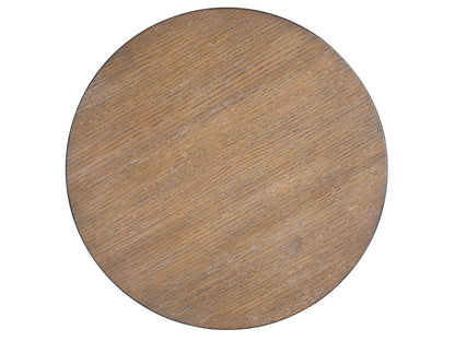 Henry & Mason  -  Harringside Antique Wheat Round Accent End Table  - AFA01052 view 5