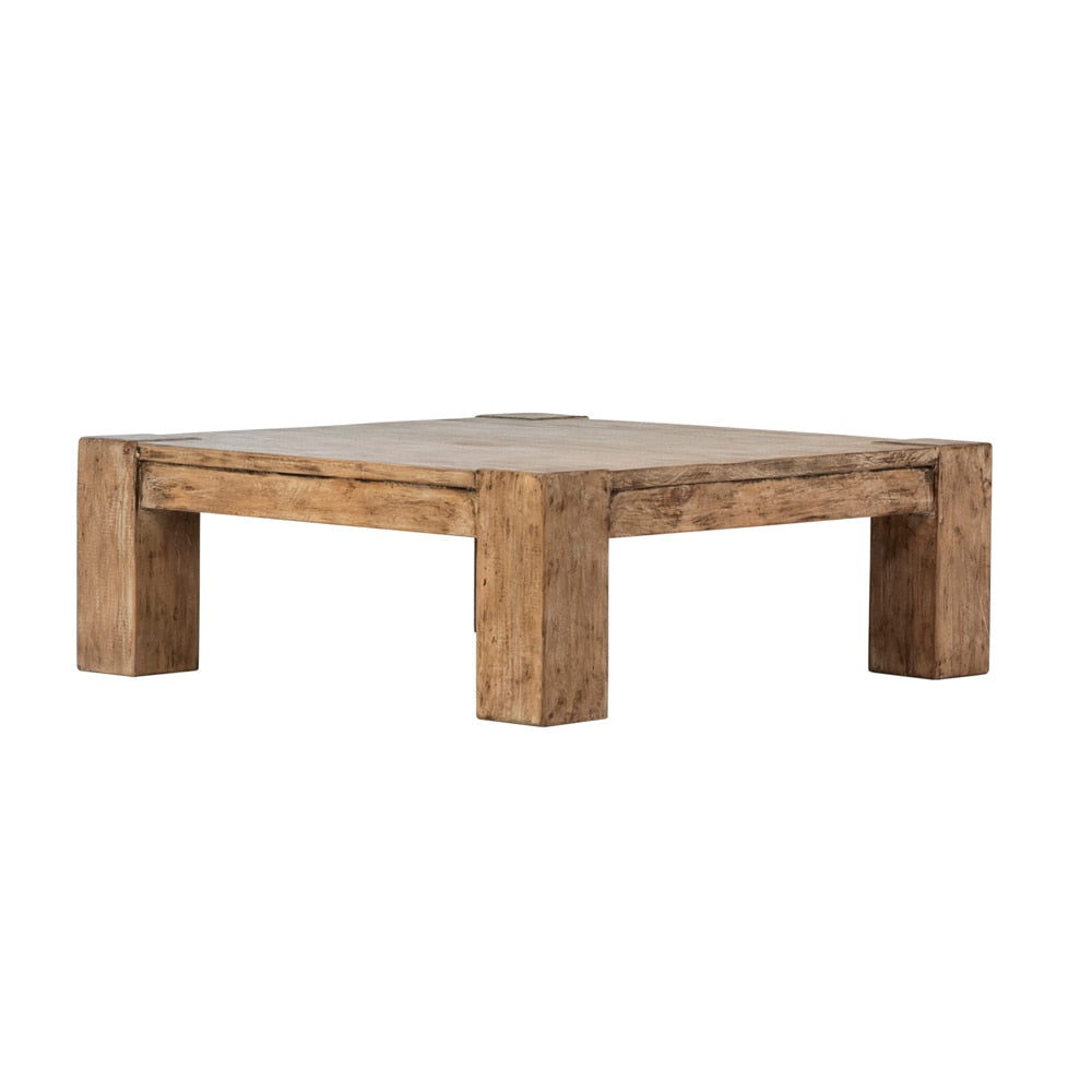 Henry & Mason - Harrison Reclaimed Pine Wood Coffee Table in Antique Natural Finish - DV7864 veiw 3