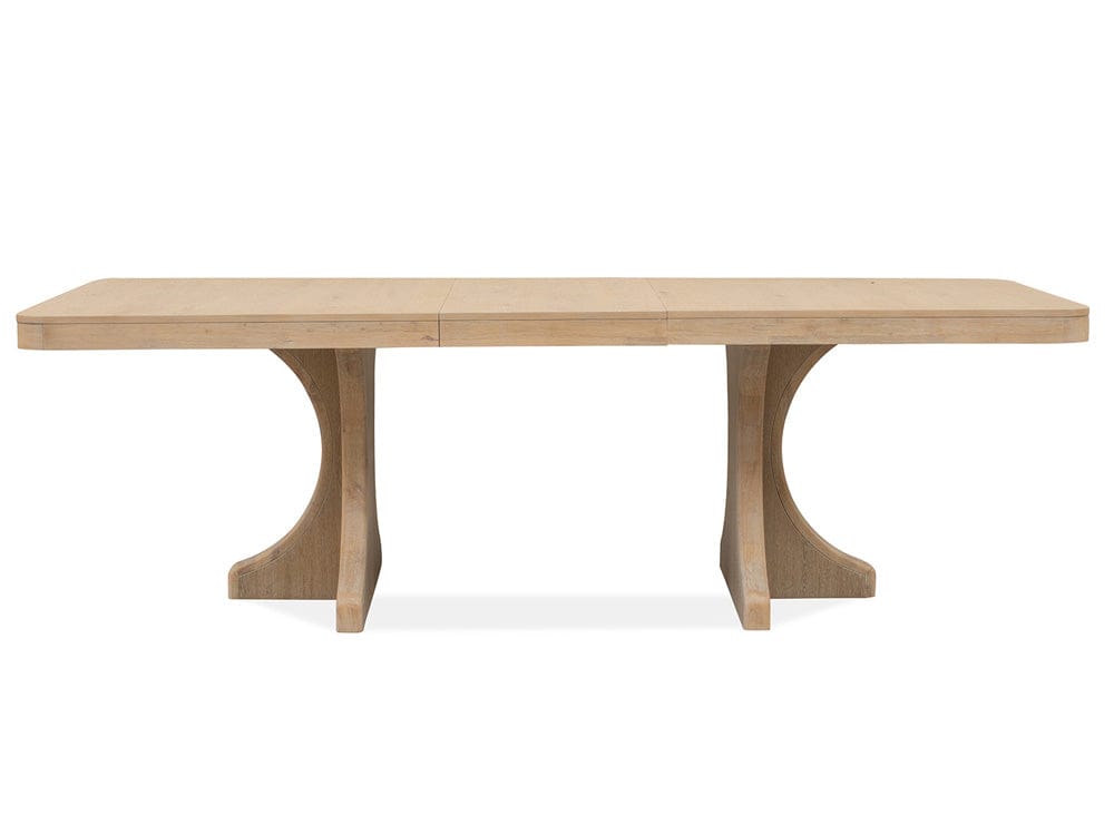 Henry & Mason  -  Harrowgate Butternut Extendable Trestle Dining Table  - AFA01267 view 2