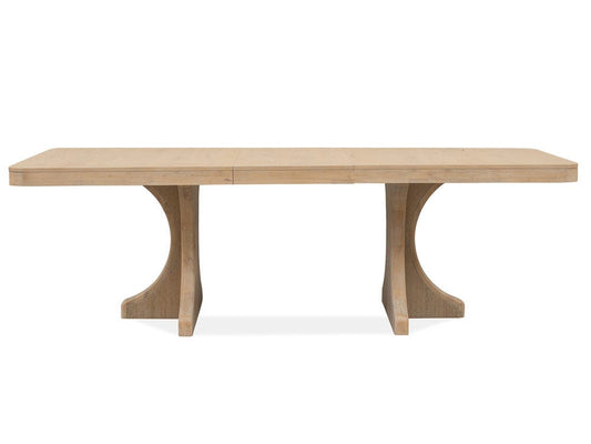 Henry & Mason  -  Harrowgate Butternut Extendable Trestle Dining Table  - AFA01267 view 2