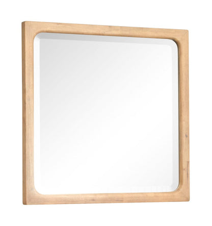 Henry & Mason  -  Harrowgate Butternut Landscape Mirror  - AFA01268 view 1