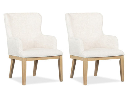 Henry & Mason  -  Harrowgate Butternut Upholstered Arm Chair (Set of 2)  - AFA01271 view 1