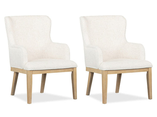 Henry & Mason  -  Harrowgate Butternut Upholstered Arm Chair (Set of 2)  - AFA01271 view 1
