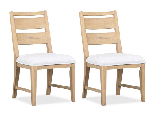Henry & Mason  -  Harrowgate Butternut Upholstered Side Chair (Set of 2)  - AFA01272 view 1