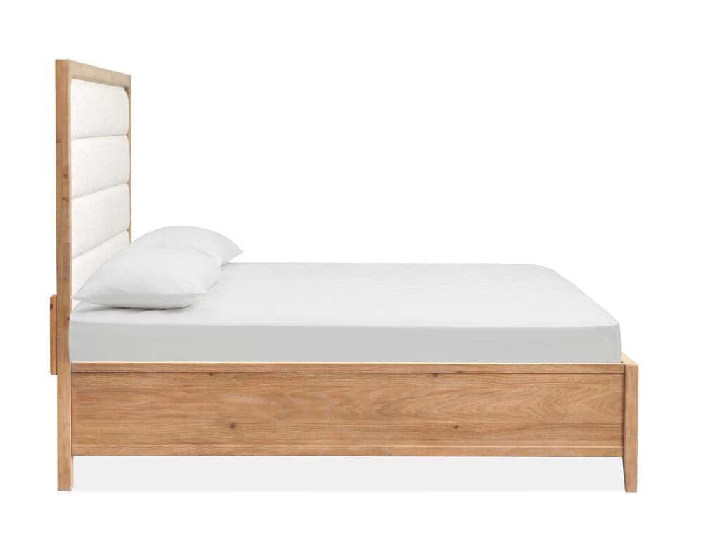Henry & Mason - Harrowgate Complete Queen Panel Bed w/Upholstered Headboard - AFA00560 view 3