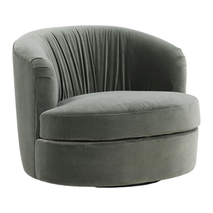 Henry & Mason - Hartford Swivel Chair in Sage Velvet - DV7359 veiw 1