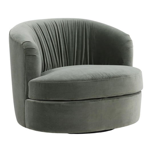Henry & Mason - Hartford Swivel Chair in Sage Velvet - DV7359 veiw 1