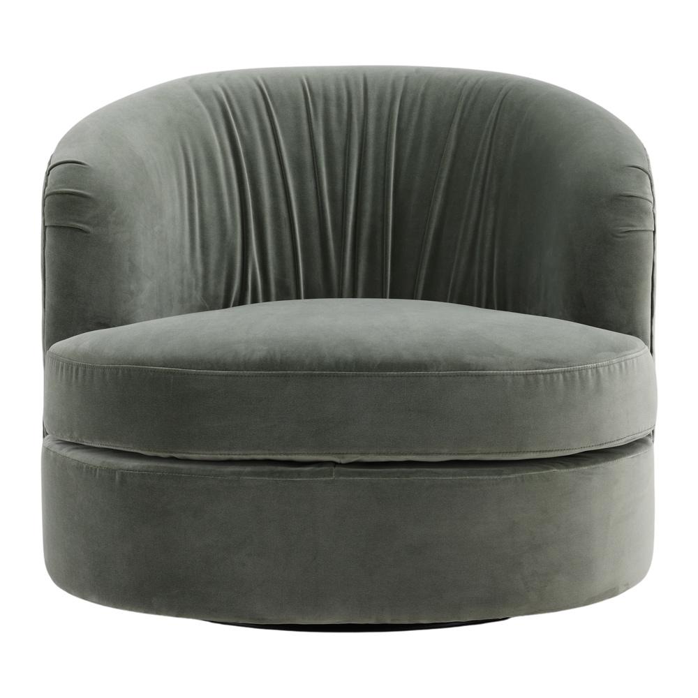 Henry & Mason - Hartford Swivel Chair in Sage Velvet - DV7359 veiw 2