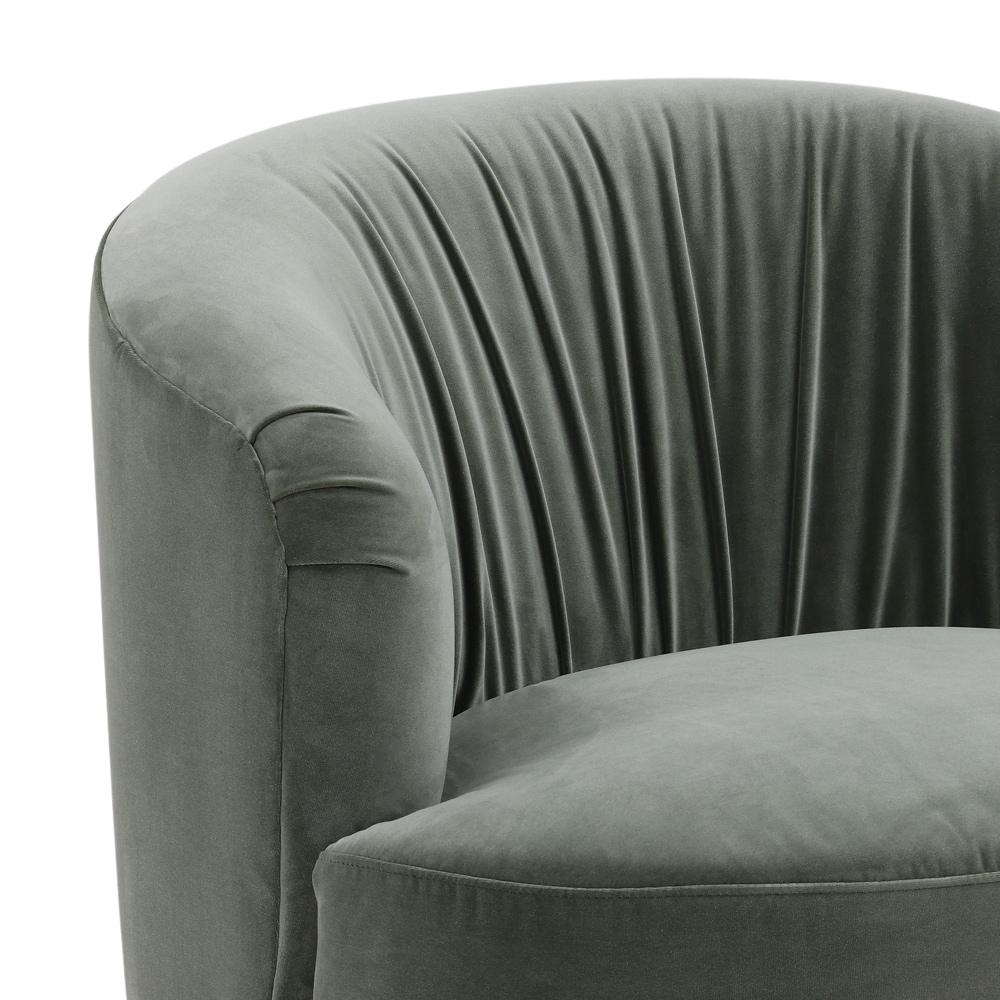 Henry & Mason - Hartford Swivel Chair in Sage Velvet - DV7359 veiw 5
