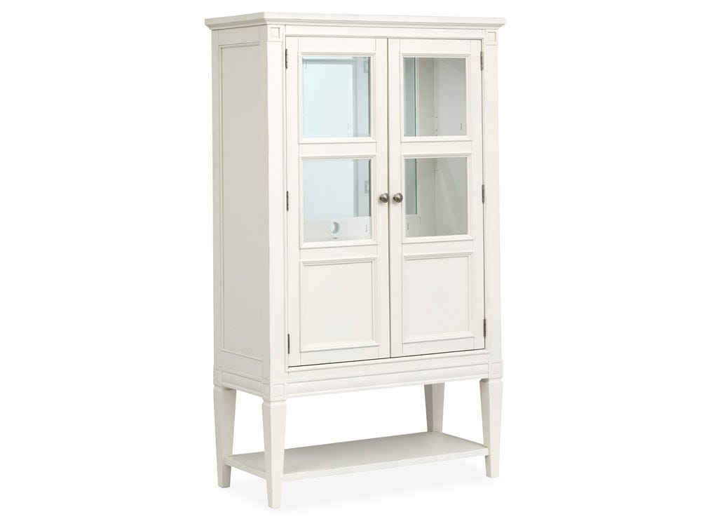 Henry & Mason  -  Havenwood Egg Shell White Display Cabinet  - AFA01338 view 1