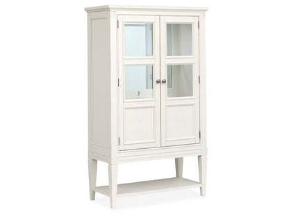 Henry & Mason  -  Havenwood Egg Shell White Display Cabinet  - AFA01338 view 1
