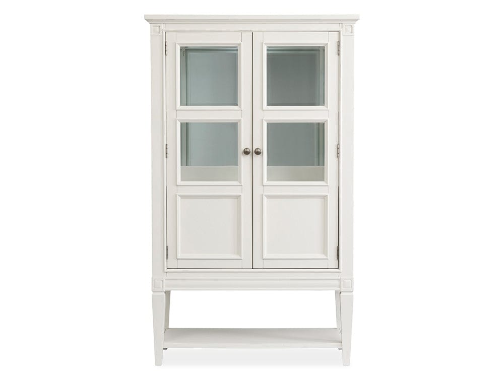 Henry & Mason  -  Havenwood Egg Shell White Display Cabinet  - AFA01338 view 2