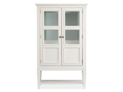 Henry & Mason  -  Havenwood Egg Shell White Display Cabinet  - AFA01338 view 2