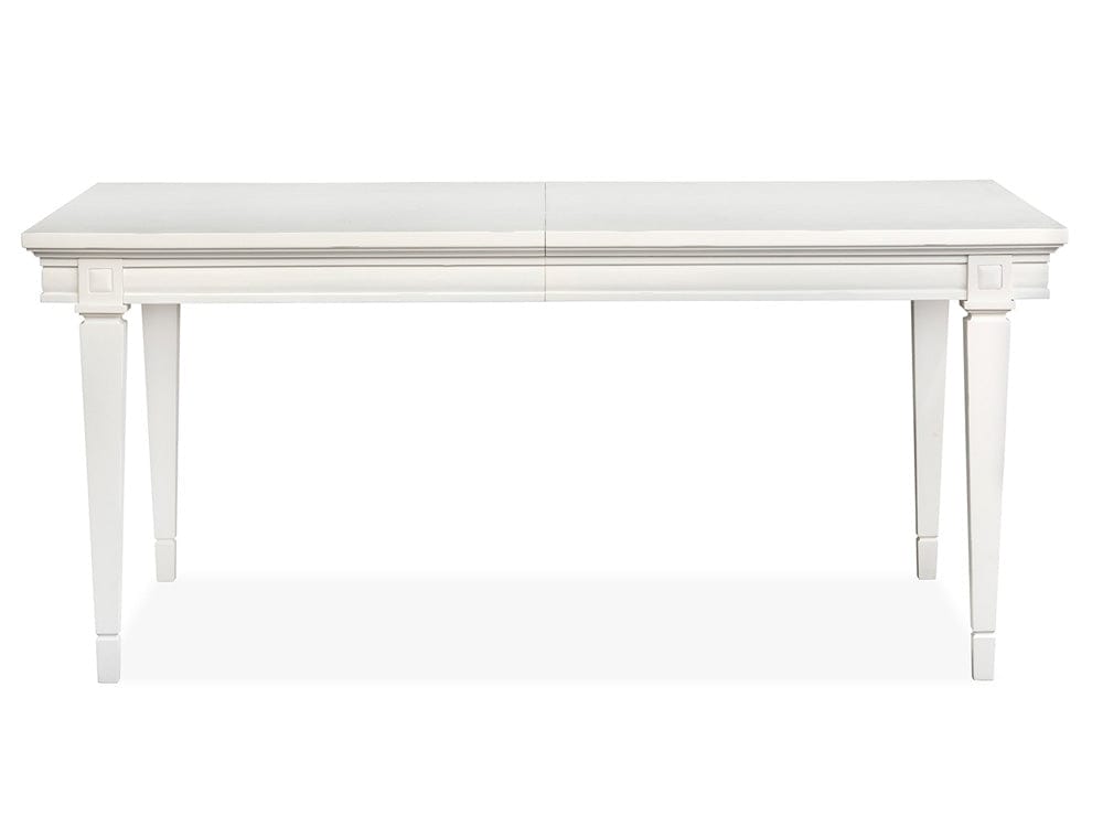 Henry & Mason  -  Havenwood Egg Shell White Extendable Rectangular Dining Table  - AFA01340 view 2