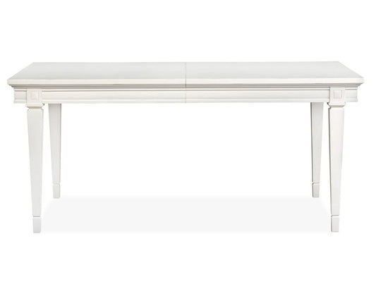 Henry & Mason  -  Havenwood Egg Shell White Extendable Rectangular Dining Table  - AFA01340 view 2