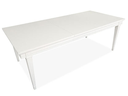 Henry & Mason  -  Havenwood Egg Shell White Extendable Rectangular Dining Table  - AFA01340 view 4