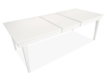Henry & Mason  -  Havenwood Egg Shell White Extendable Rectangular Dining Table  - AFA01340 view 5