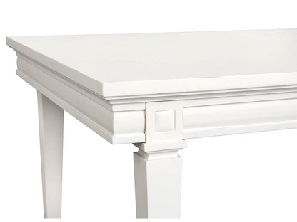 Henry & Mason  -  Havenwood Egg Shell White Extendable Rectangular Dining Table  - AFA01340 view 9