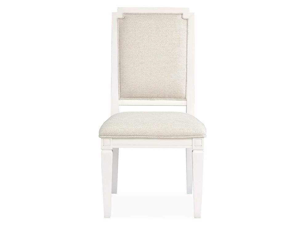 Henry & Mason  -  Havenwood Egg Shell White Upholstered Side Chair (Set of 2)  - AFA01343 view 2