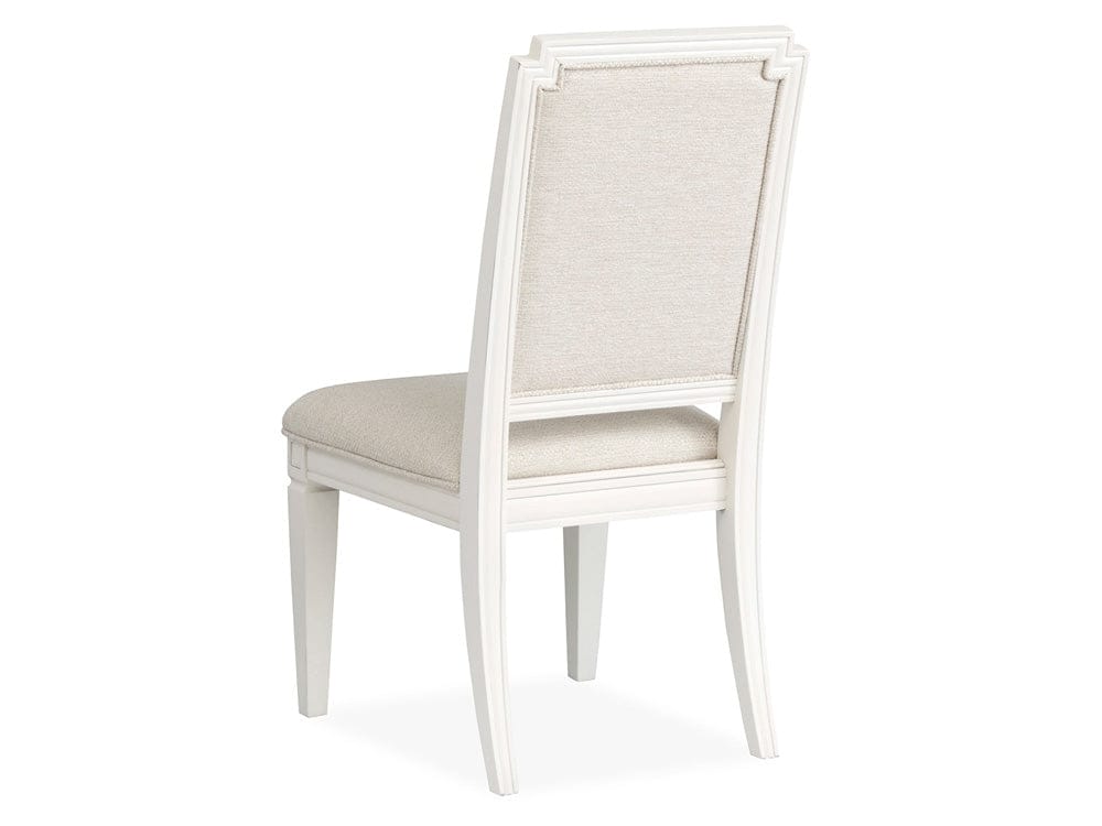 Henry & Mason  -  Havenwood Egg Shell White Upholstered Side Chair (Set of 2)  - AFA01343 view 4