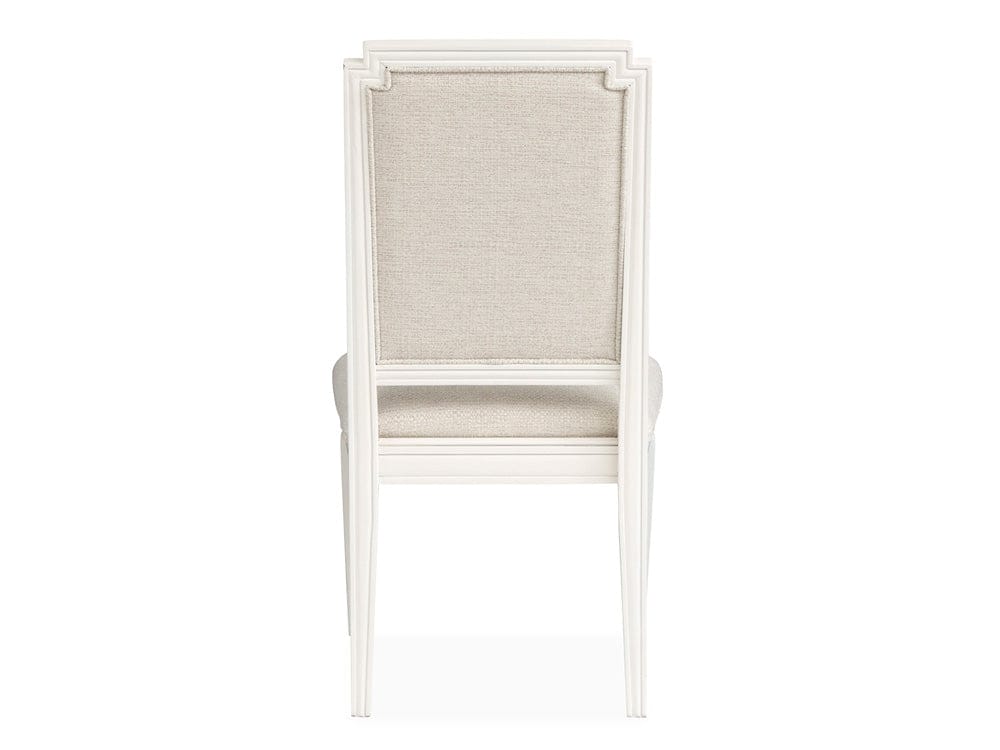 Henry & Mason  -  Havenwood Egg Shell White Upholstered Side Chair (Set of 2)  - AFA01343 view 5