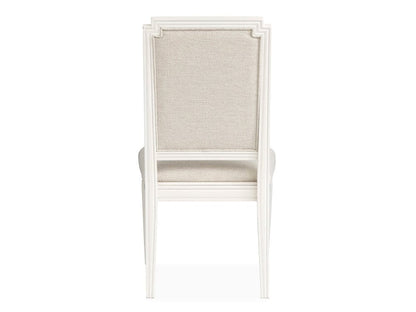 Henry & Mason  -  Havenwood Egg Shell White Upholstered Side Chair (Set of 2)  - AFA01343 view 5