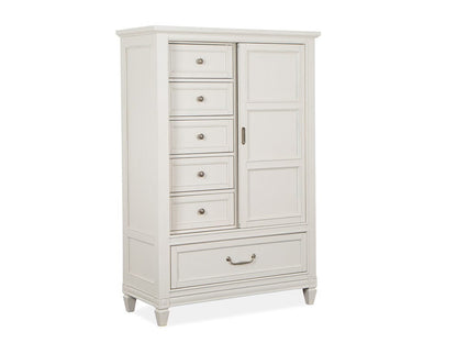 Henry & Mason  -  Havenwood Egg Shell White With Slight Rub Through Door Chest  - AFA01350 view 1