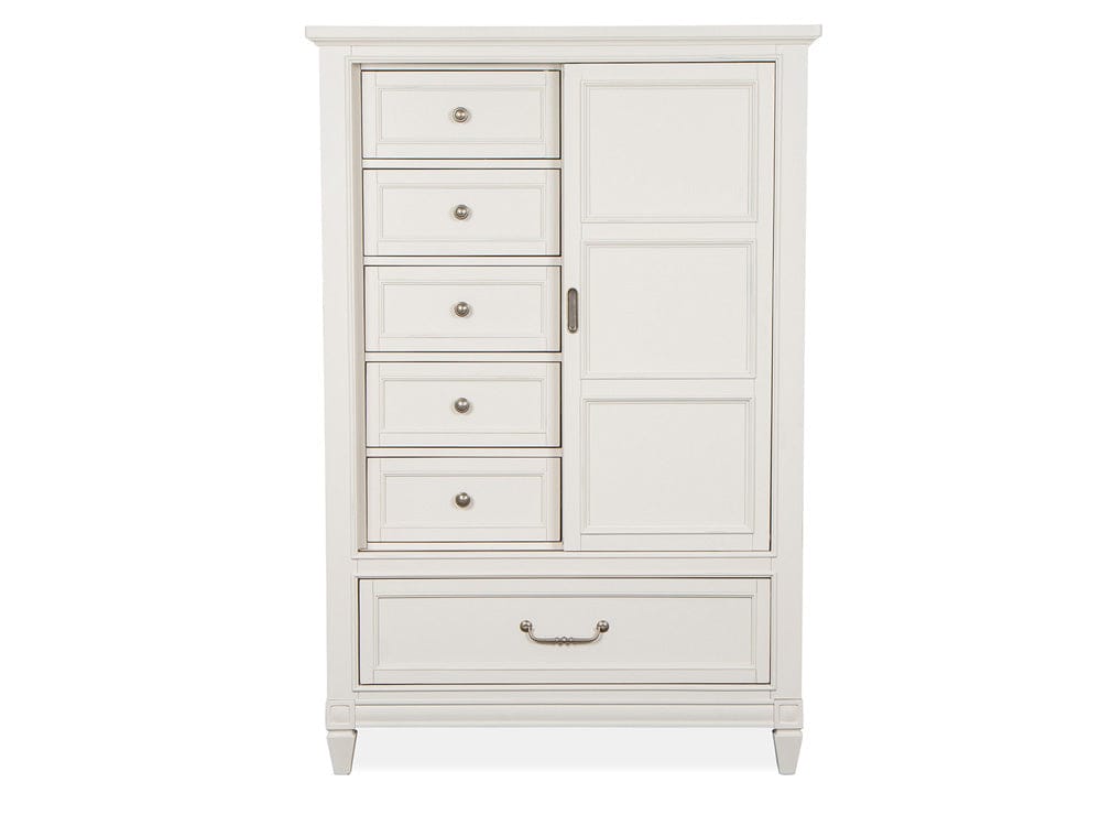 Henry & Mason  -  Havenwood Egg Shell White With Slight Rub Through Door Chest  - AFA01350 view 2