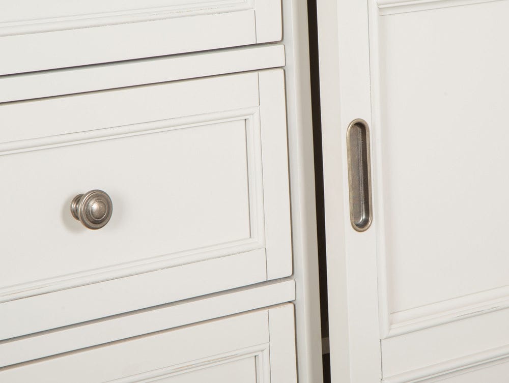 Henry & Mason  -  Havenwood Egg Shell White With Slight Rub Through Door Chest  - AFA01350 view 10