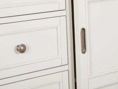 Henry & Mason  -  Havenwood Egg Shell White With Slight Rub Through Door Chest  - AFA01350 view 10