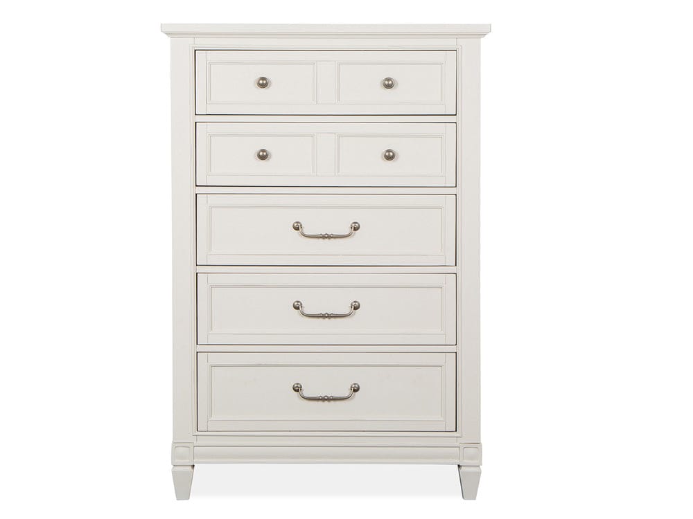 Henry & Mason  -  Havenwood Egg Shell White With Slight Rub Through Drawer Chest  - AFA01351 view 2