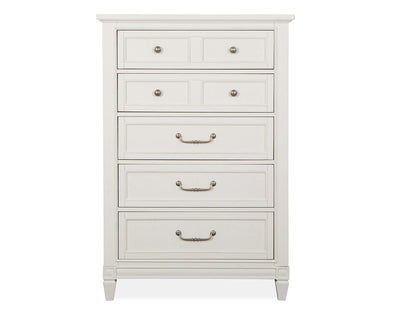 Henry & Mason  -  Havenwood Egg Shell White With Slight Rub Through Drawer Chest  - AFA01351 view 2