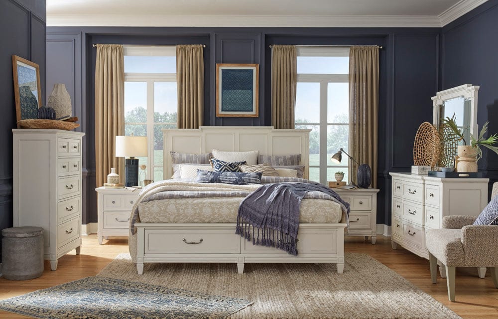 Henry & Mason  -  Havenwood Egg Shell White With Slight Rub Through Drawer Chest  - AFA01351 view 11