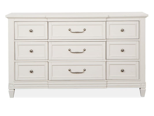 Henry & Mason  -  Havenwood Egg Shell White With Slight Rub Through Drawer Dresser  - AFA01352 view 2