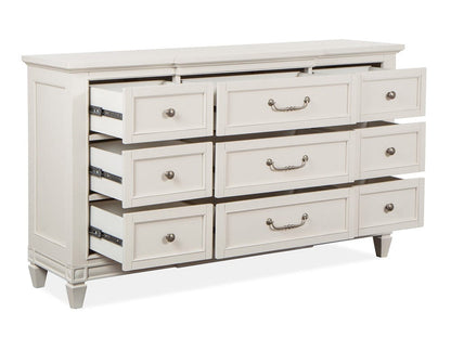 Henry & Mason  -  Havenwood Egg Shell White With Slight Rub Through Drawer Dresser  - AFA01352 view 4