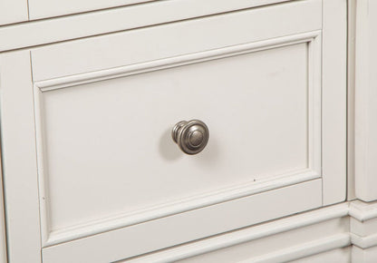 Henry & Mason  -  Havenwood Egg Shell White With Slight Rub Through Drawer Dresser  - AFA01352 view 9