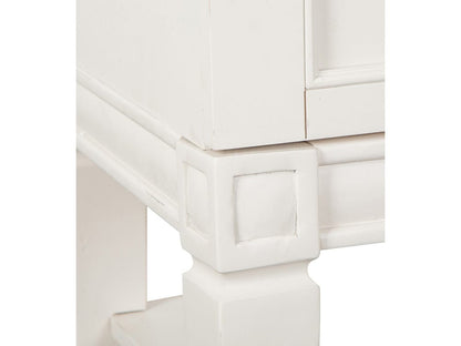 Henry & Mason  -  Havenwood Egg Shell White With Slight Rub Through Open Nightstand  - AFA01362 view 10