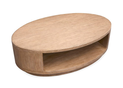 Henry & Mason  -  Holtridge Chateau Brown Oval Cocktail Table With Casters  - AFA01259 view 2