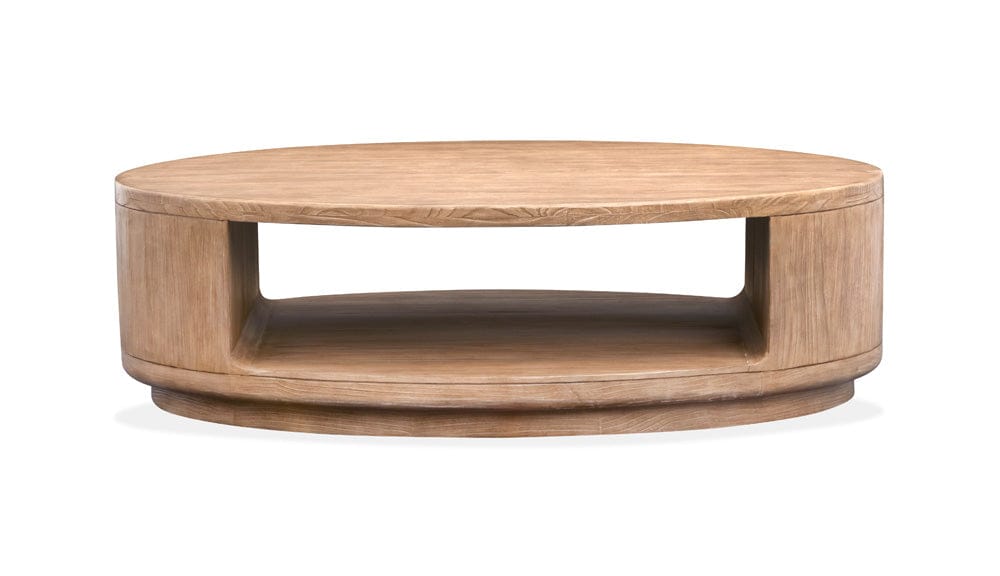 Henry & Mason  -  Holtridge Chateau Brown Oval Cocktail Table With Casters  - AFA01259 view 3