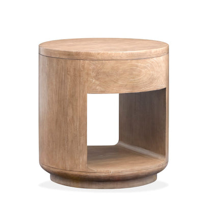 Henry & Mason  -  Holtridge Chateau Brown Round End Table  - AFA01260 view 2