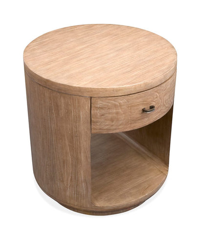 Henry & Mason  -  Holtridge Chateau Brown Round End Table  - AFA01260 view 4