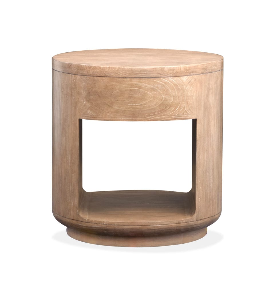 Henry & Mason  -  Holtridge Chateau Brown Round End Table  - AFA01260 view 6