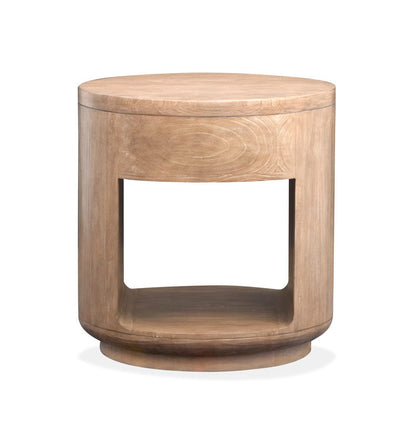 Henry & Mason  -  Holtridge Chateau Brown Round End Table  - AFA01260 view 6