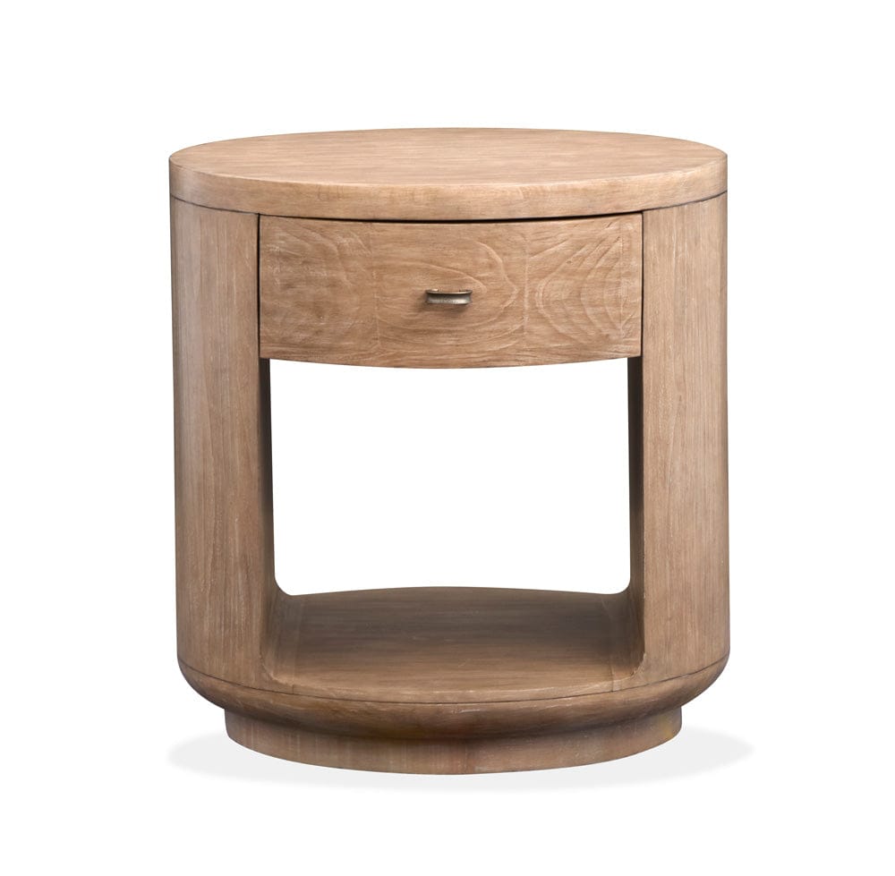 Henry & Mason  -  Holtridge Chateau Brown Round End Table  - AFA01260 view 7